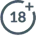 18+
